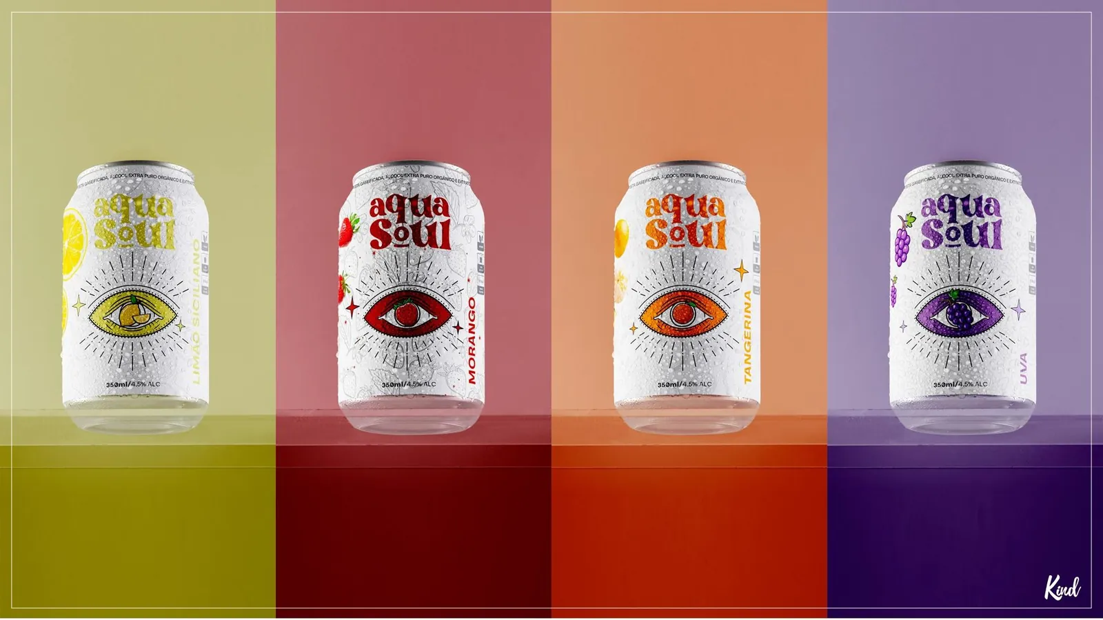 Sistema de cores por sabor