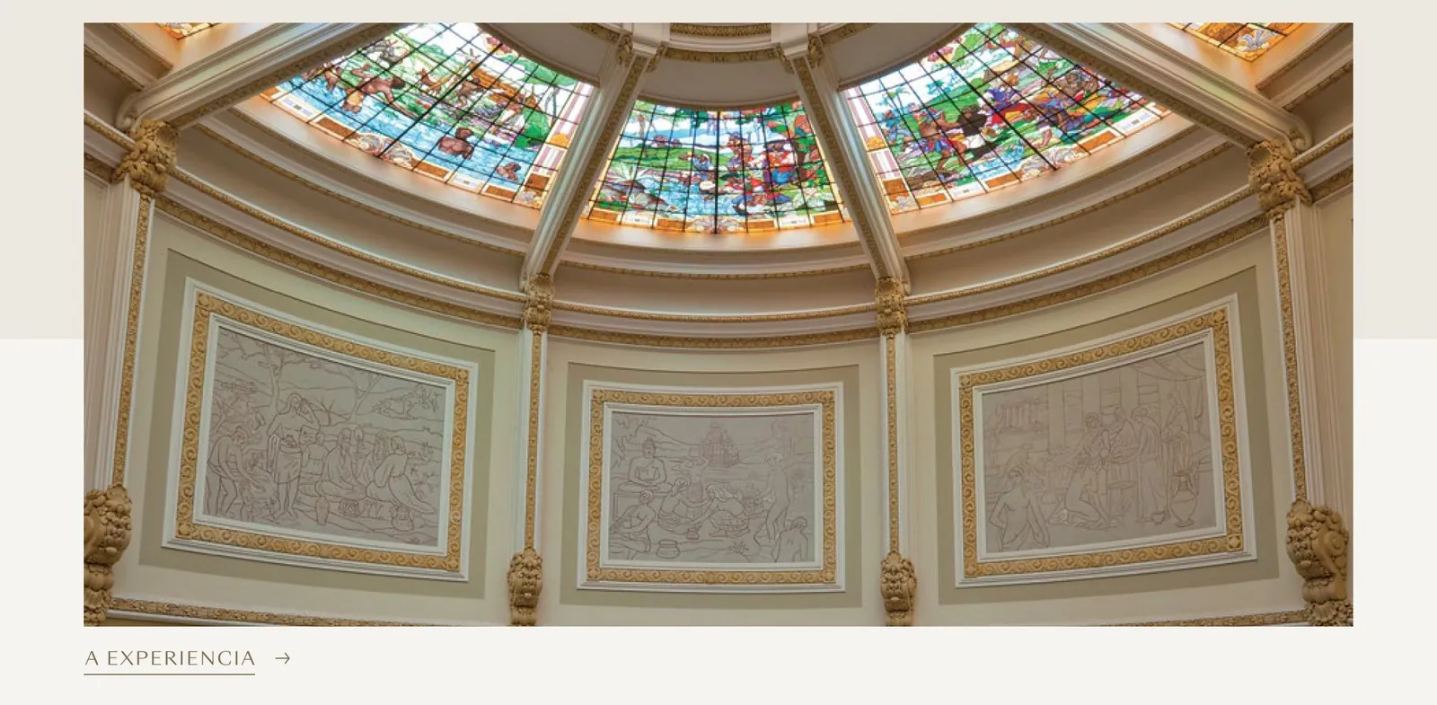 The stained glass