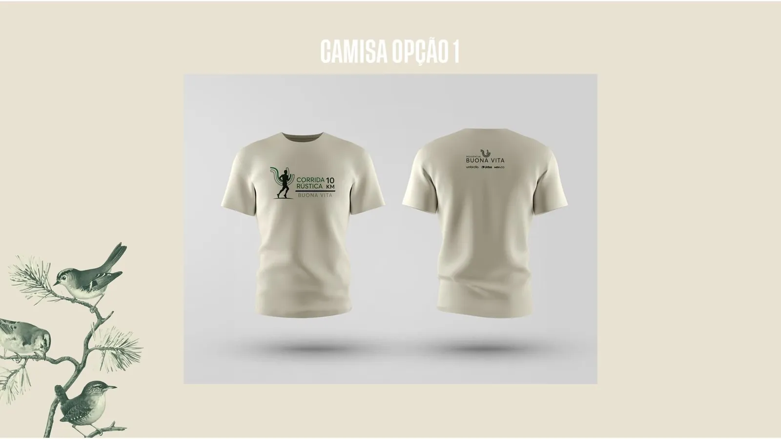 Camiseta del evento, opción 1