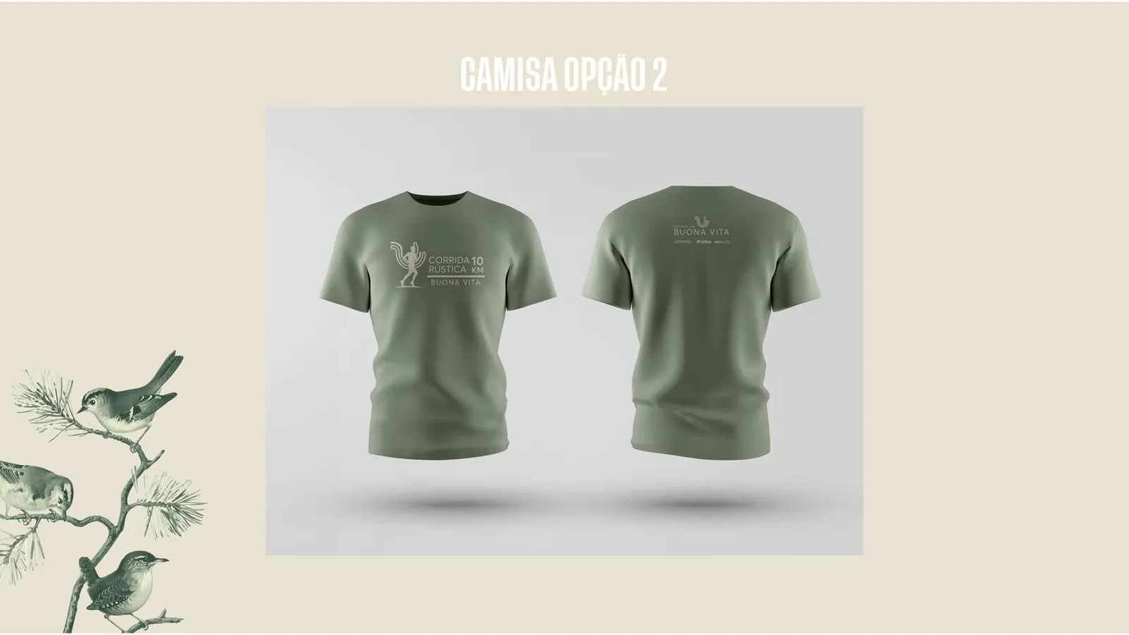 Camiseta del evento, opción 2