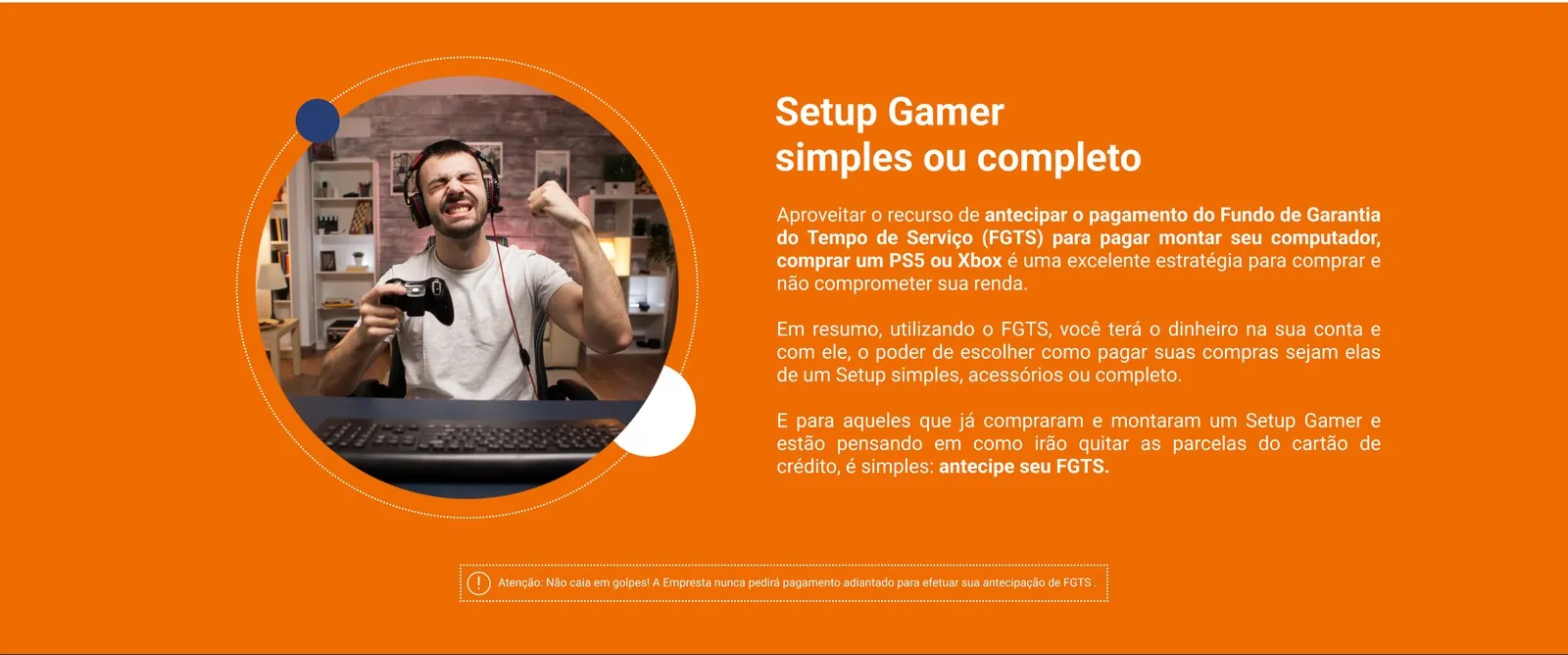 Setup simples ou completo