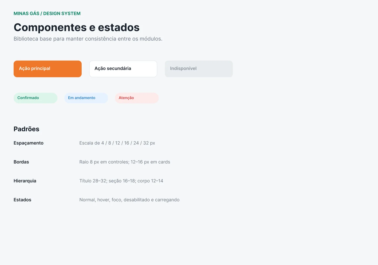 Componentes y estados