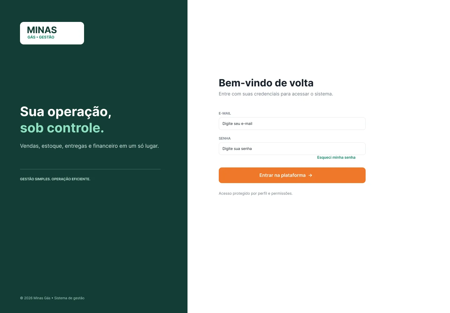 Acceso por perfil