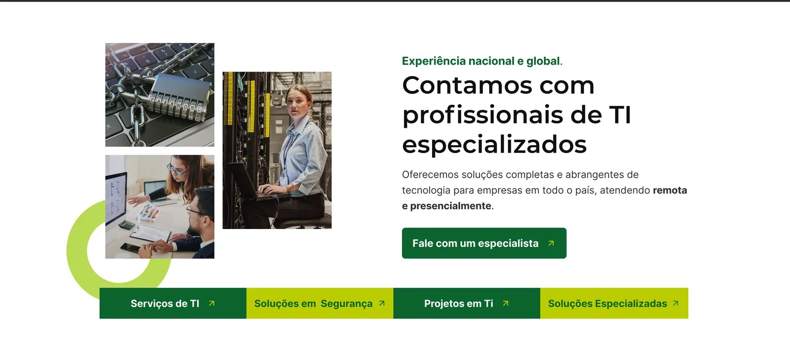 Especialistas y accesos