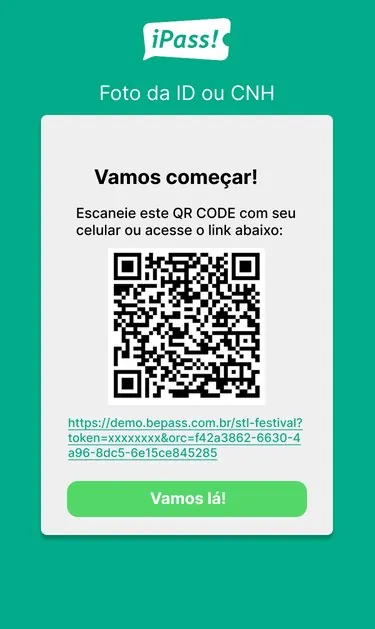 Continuar en el celular por código QR