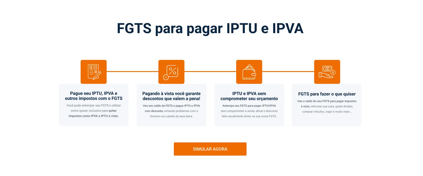 FGTS para pagar impostos