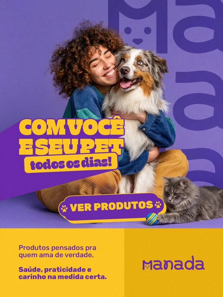 "Com você e seu pet todos os dias": campanha institucional
