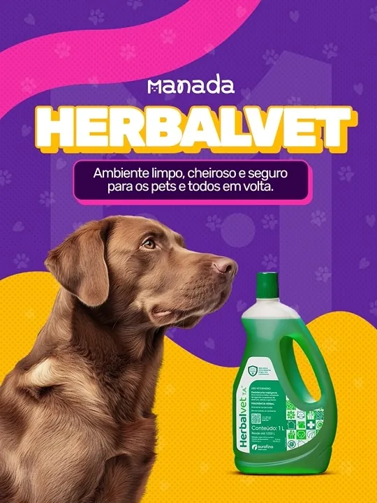Herbalvet: linha de higiene e limpeza
