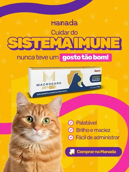 Macrogard Pet: suporte ao sistema imune
