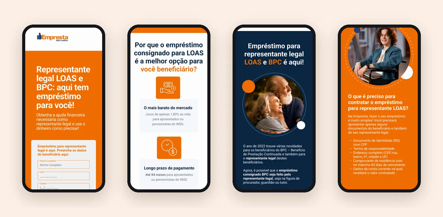 Topo com formulário, vantagens, a novidade da lei e documentos