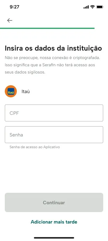 Dados da instituição