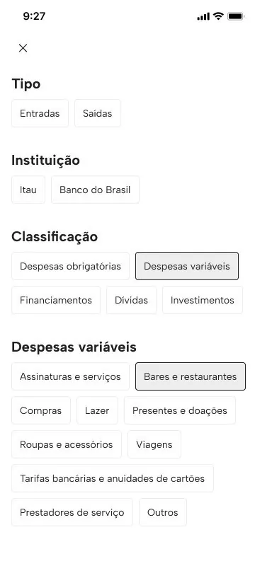 Dois filtros