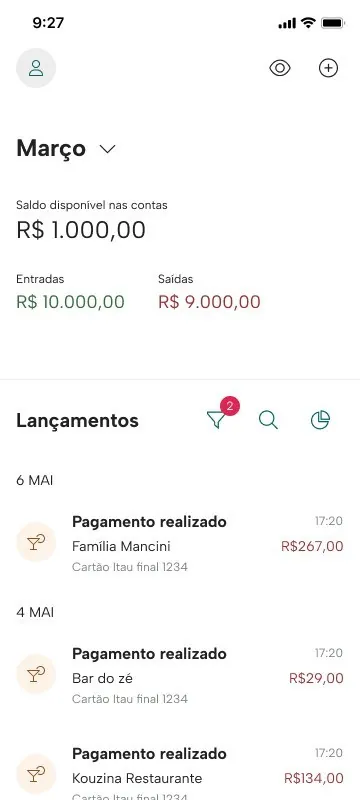 Lista filtrada