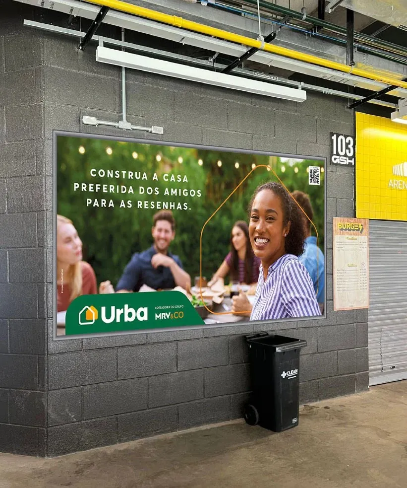 Outdoor em ambiente urbano