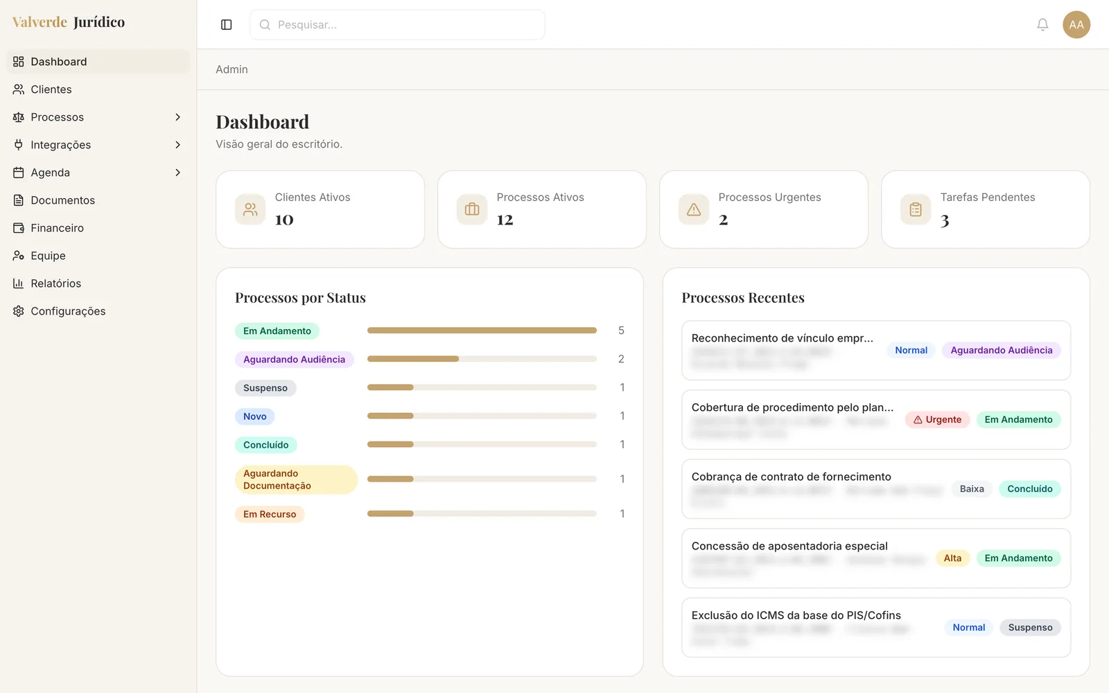 Dashboard