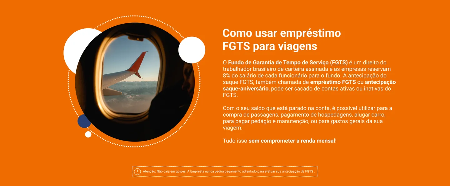 Como usar o FGTS em viagens