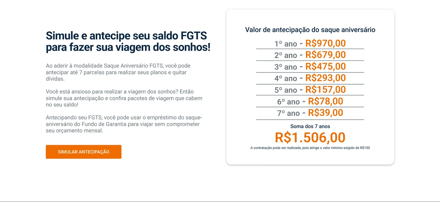 Simule e antecipe